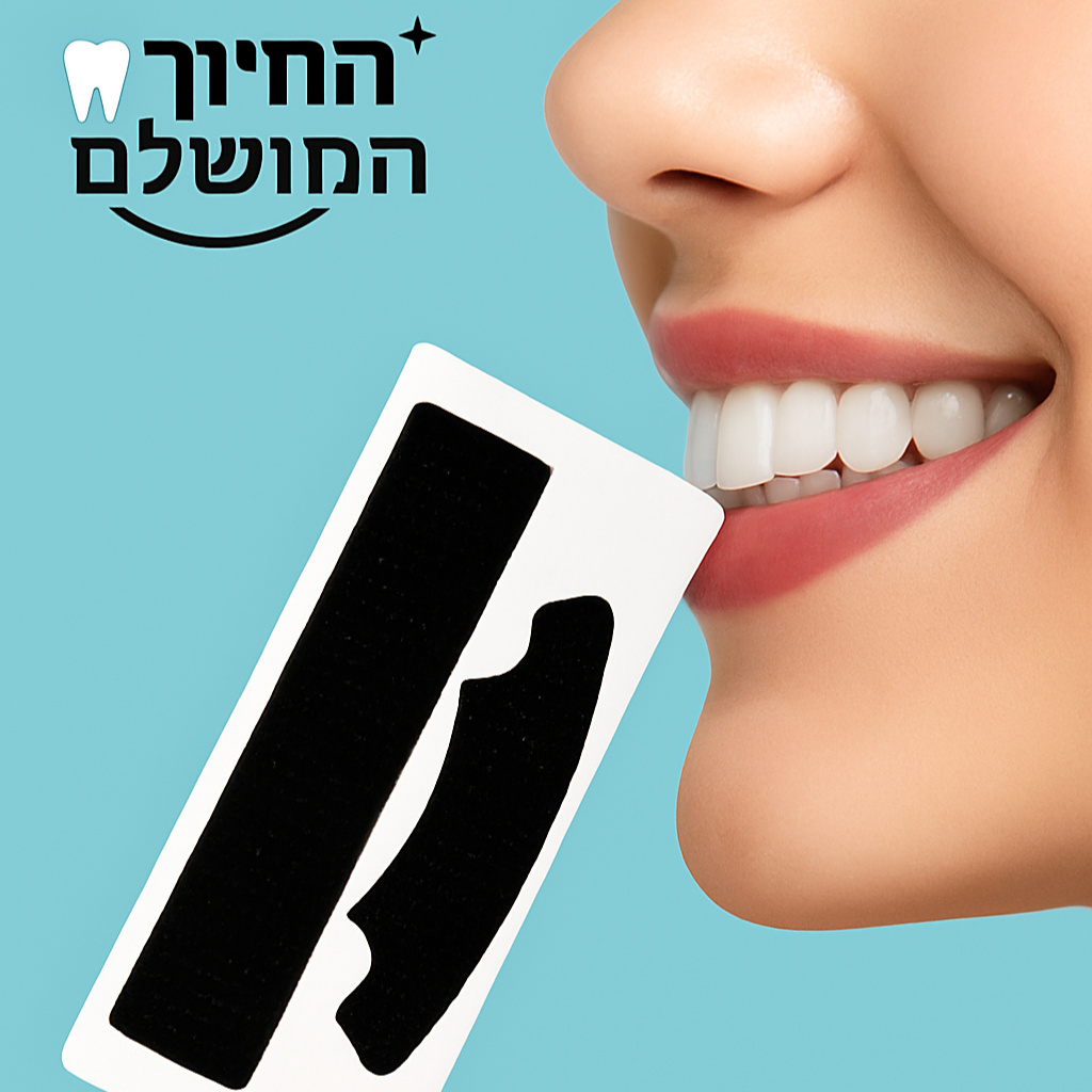 PerfectStraps - רצועות פחם להלבנת שיניים