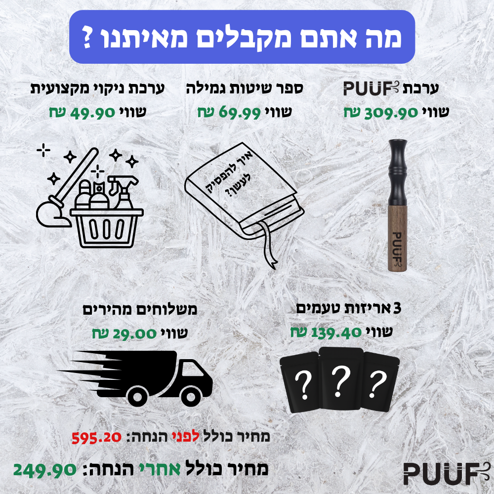 PUUF משאף הגמילה מנקיטין